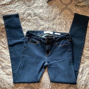 Hollister low rise super skinny jeans